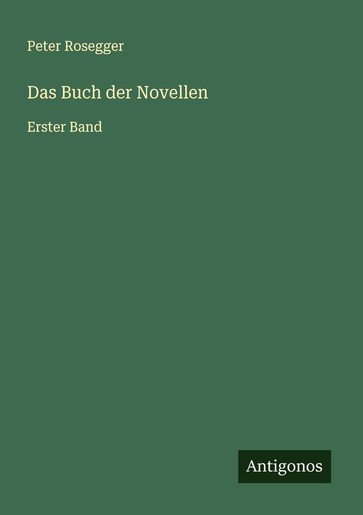Das Buch der Novellen