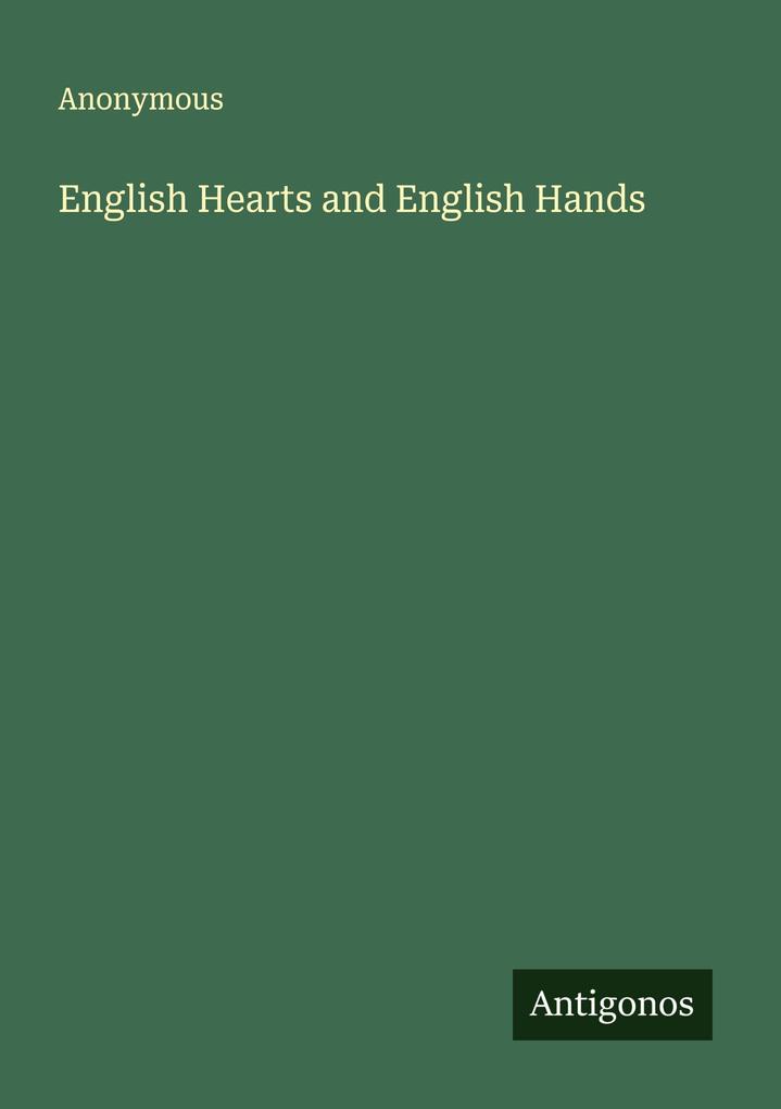 English Hearts and English Hands