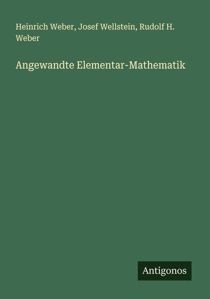 Angewandte Elementar-Mathematik
