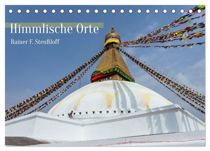Himmlische Orte (Tischkalender 2026 DIN A5 quer) CALVENDO Monatskalender