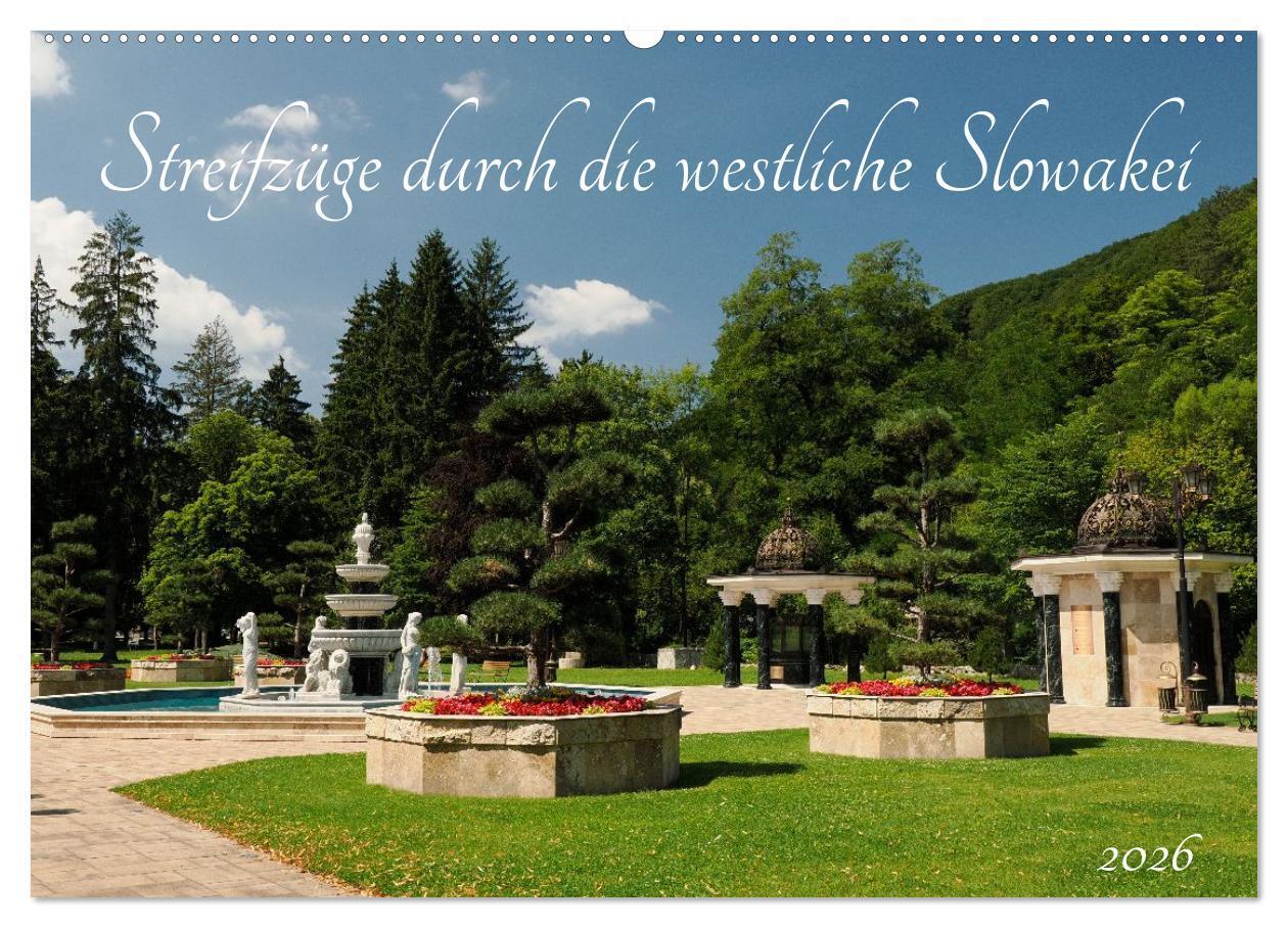 Streifzüge durch die westliche Slowakei (Wandkalender 2026 DIN A2 quer) CALVENDO Monatskalender