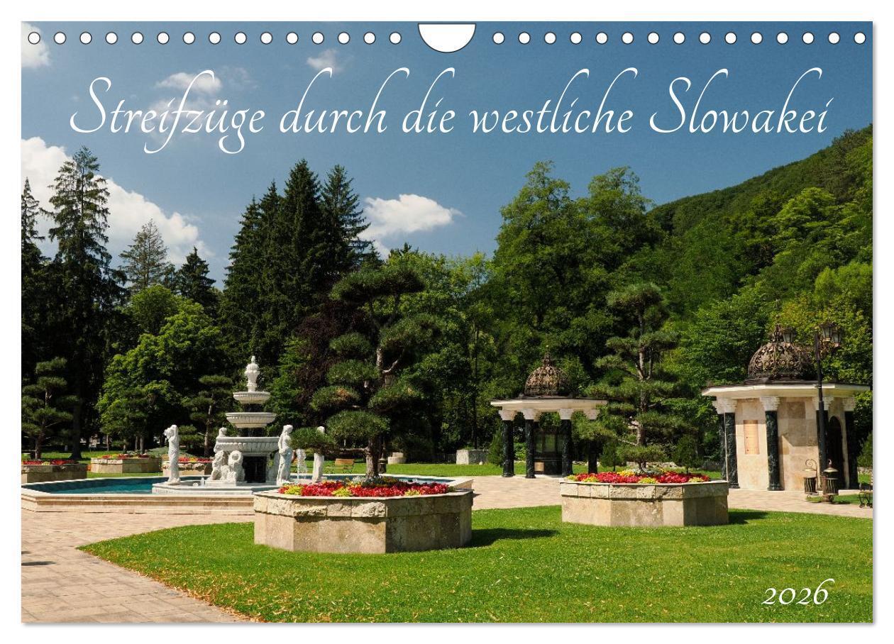 Streifzüge durch die westliche Slowakei (Wandkalender 2026 DIN A4 quer) CALVENDO Monatskalender