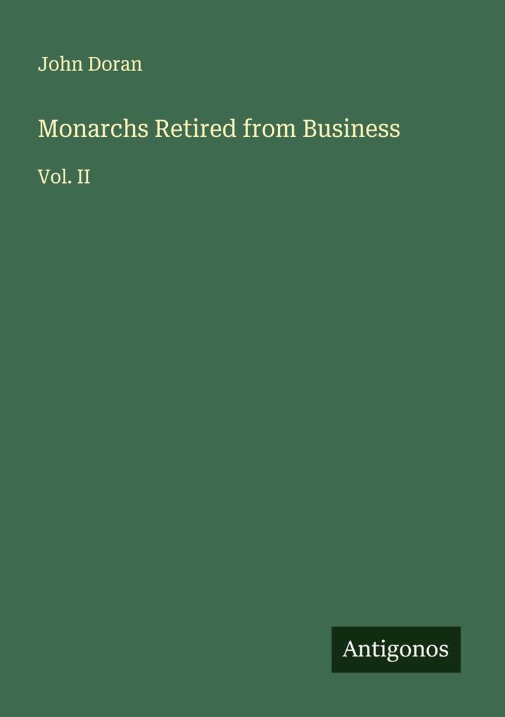 Monarchs Retired from Business