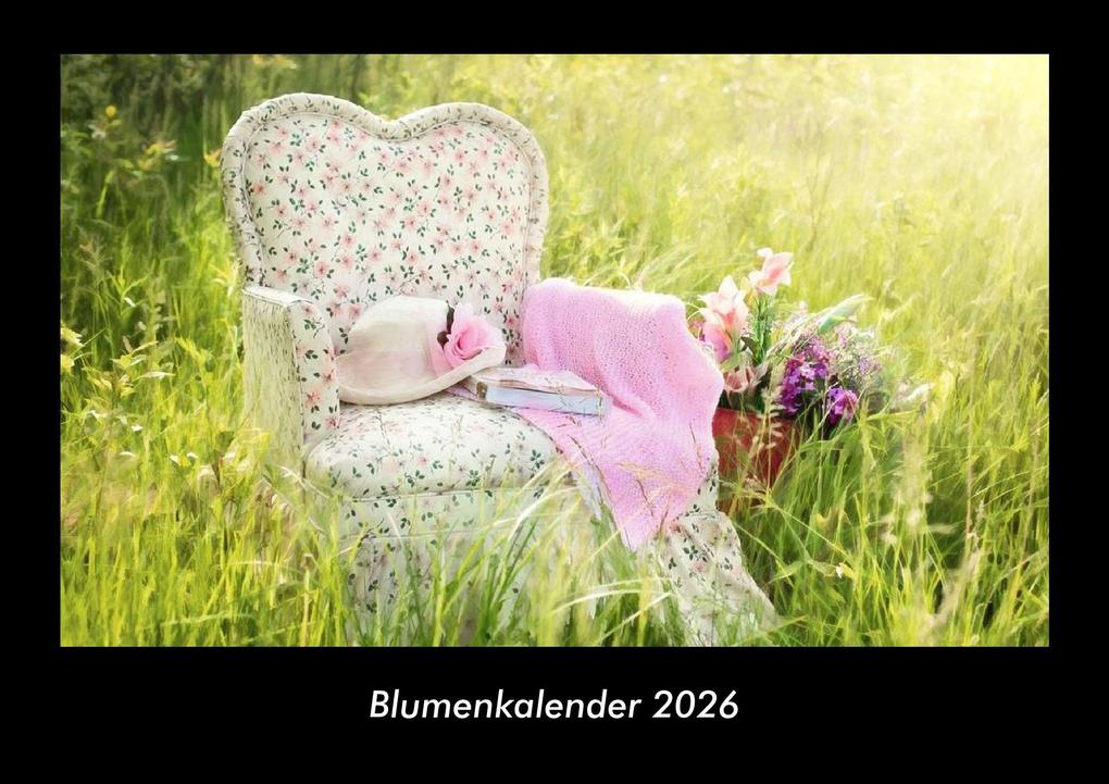 Blumenkalender 2026 Fotokalender DIN A3