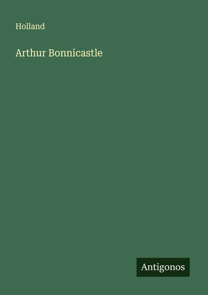Arthur Bonnicastle
