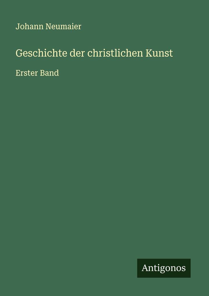 Geschichte der christlichen Kunst