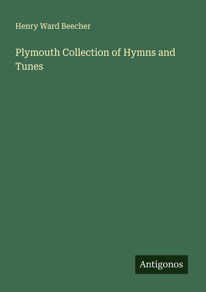 Plymouth Collection of Hymns and Tunes
