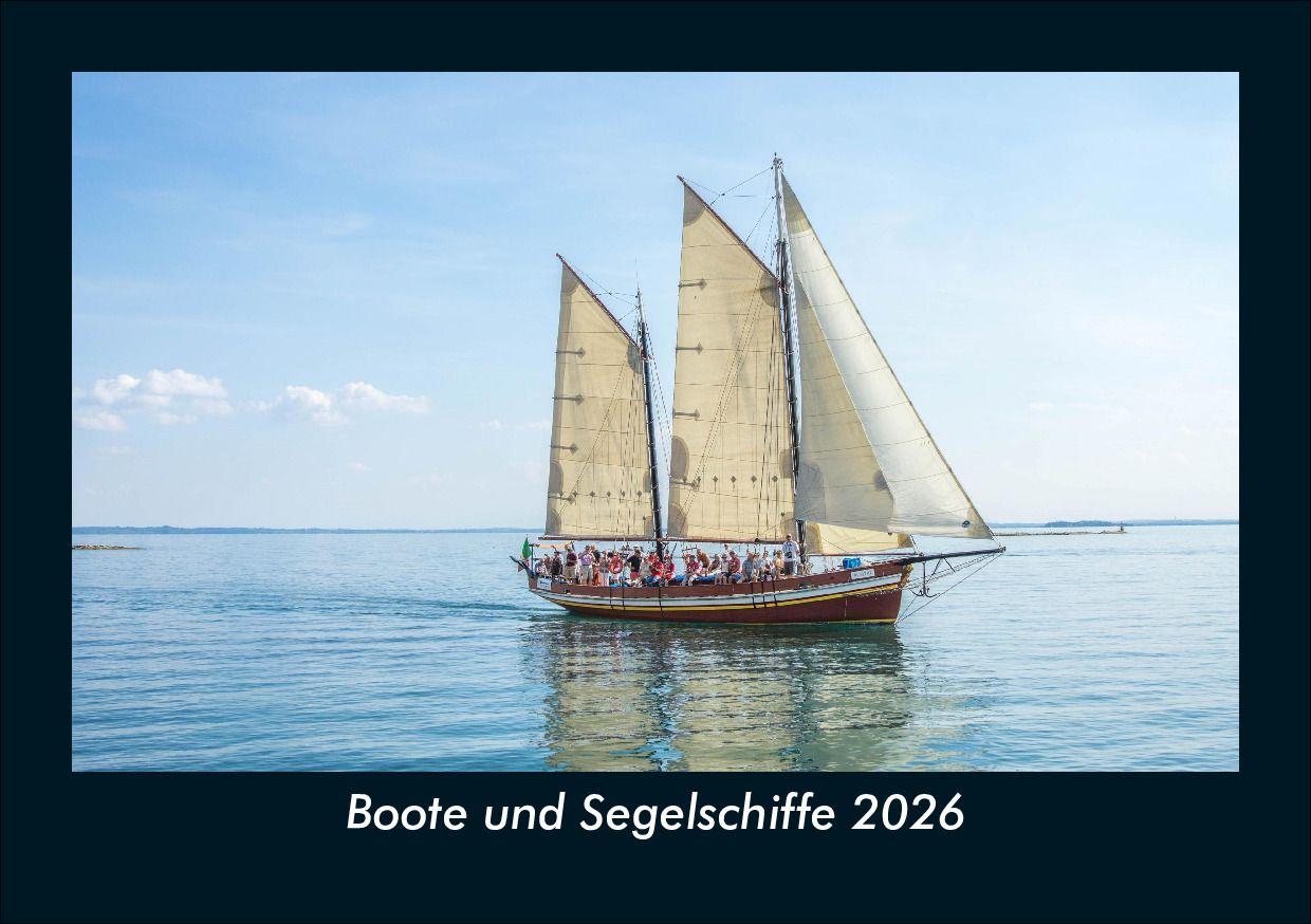 Boote und Segelschiffe 2026 Fotokalender DIN A5