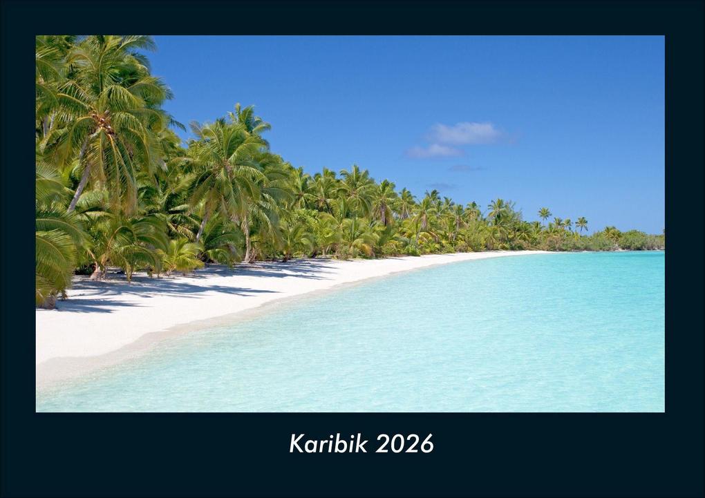 Karibik 2026 Fotokalender DIN A4