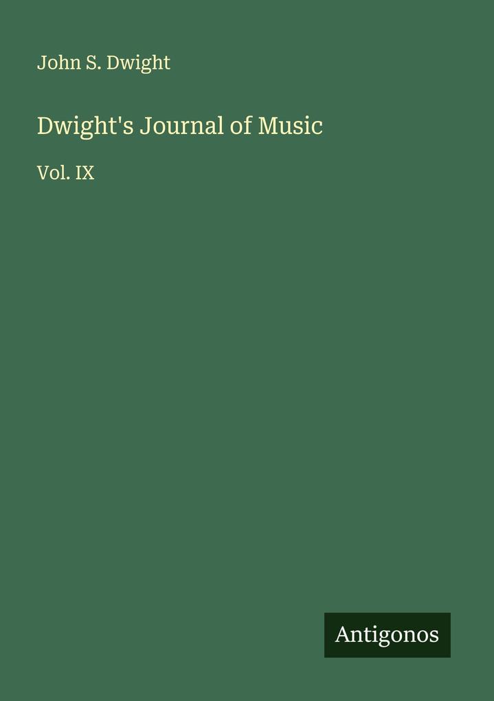 Dwight's Journal of Music