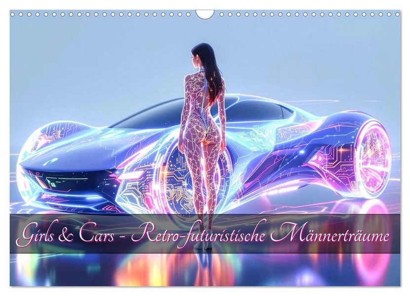 Cars & Girls (Wandkalender 2026 DIN A3 quer) CALVENDO Monatskalender