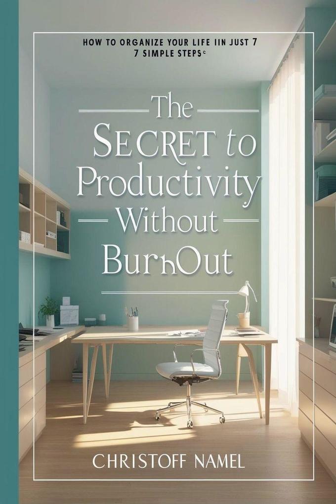 The Secret to Productivity Without Burnout. How to Organize Your Life in Just 7 Simple Steps