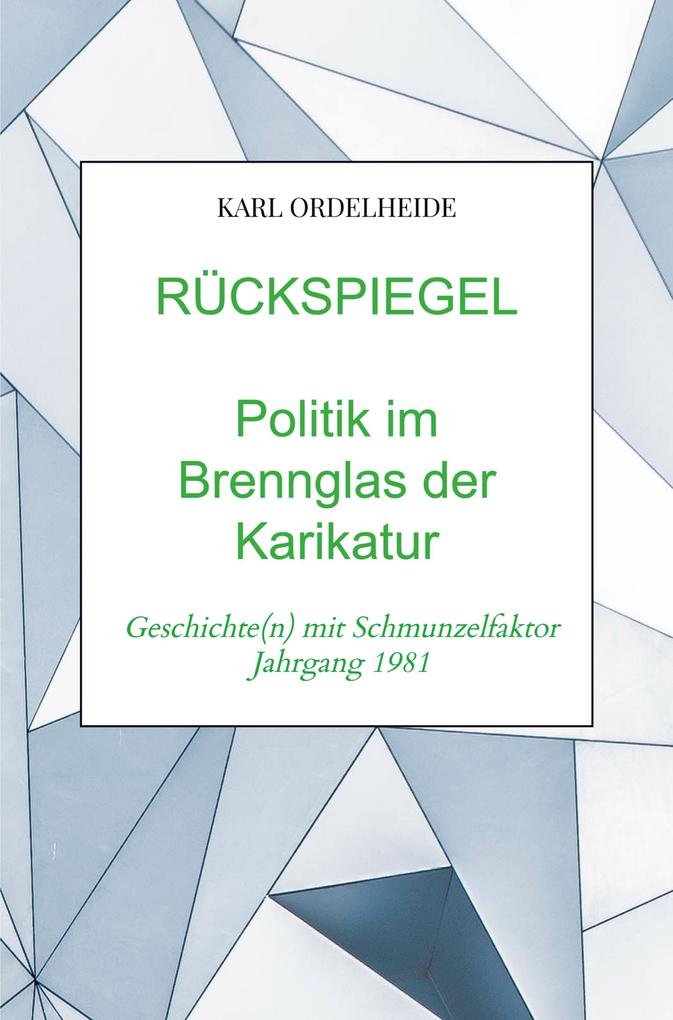 RÜCKSPIEGEL - Politik im Brennglas der Karikatur - Jahrgang 1981