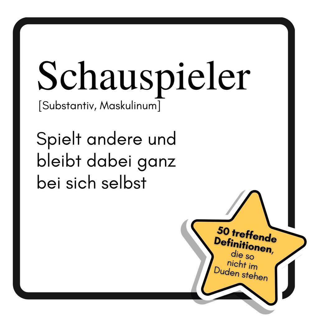 Schauspieler