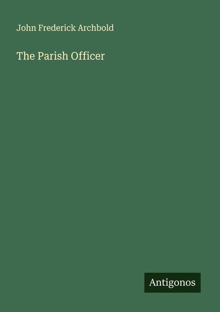 The Parish Officer