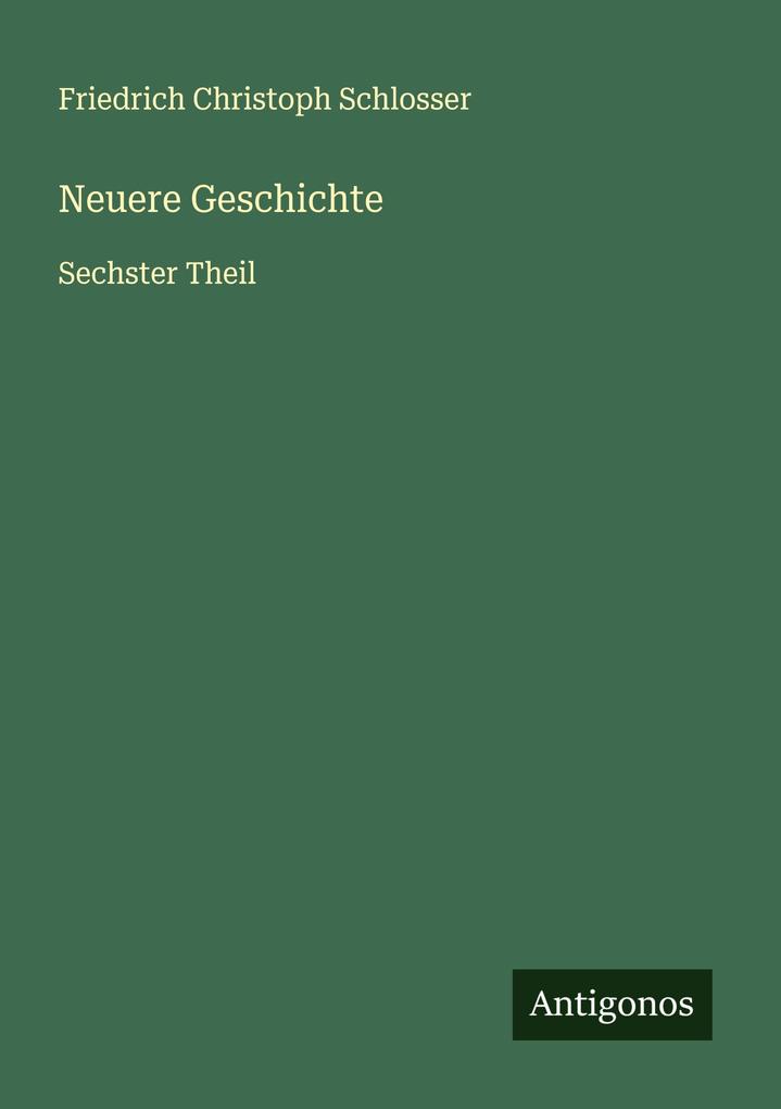 Neuere Geschichte