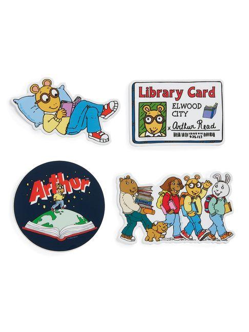 Arthur Stickers - Sticker Set of 4