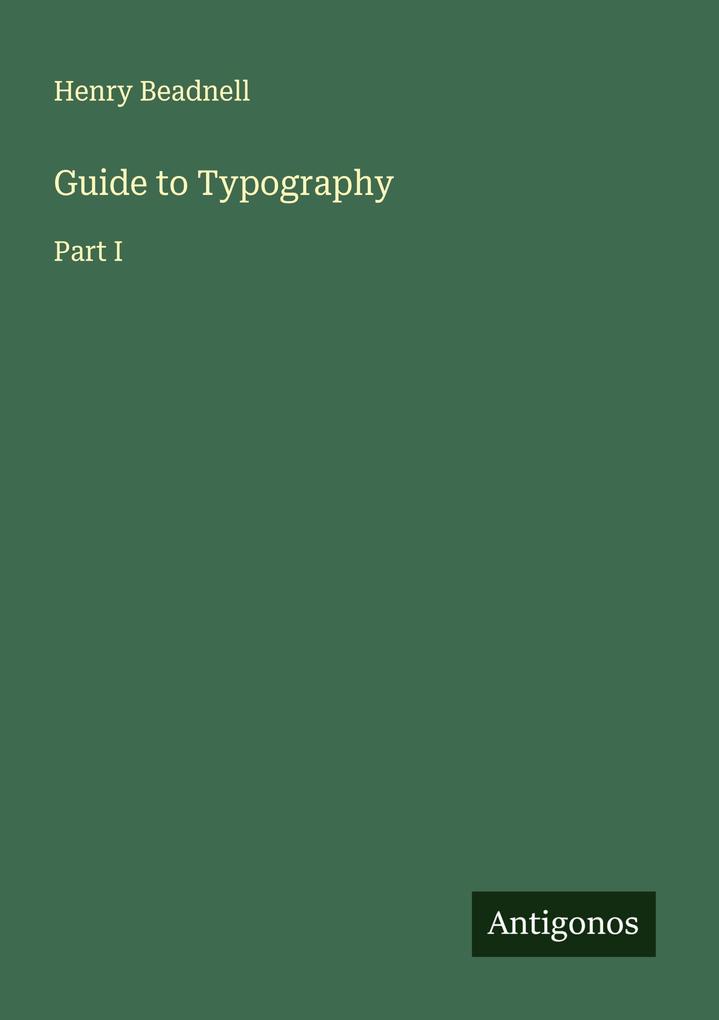 Guide to Typography