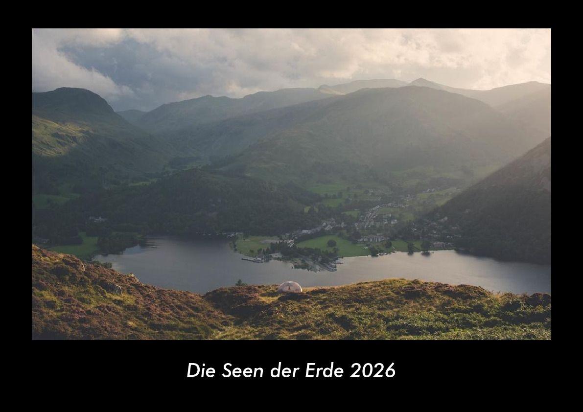 Die Seen der Erde 2026 Fotokalender DIN A3