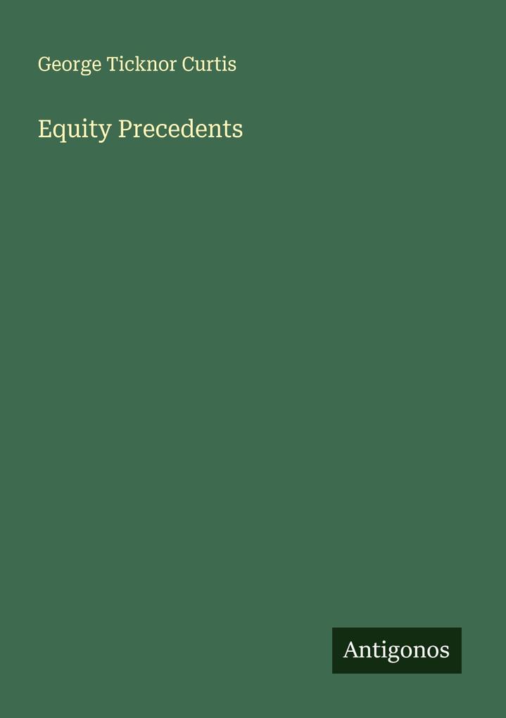 Equity Precedents