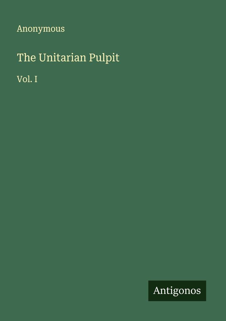 The Unitarian Pulpit