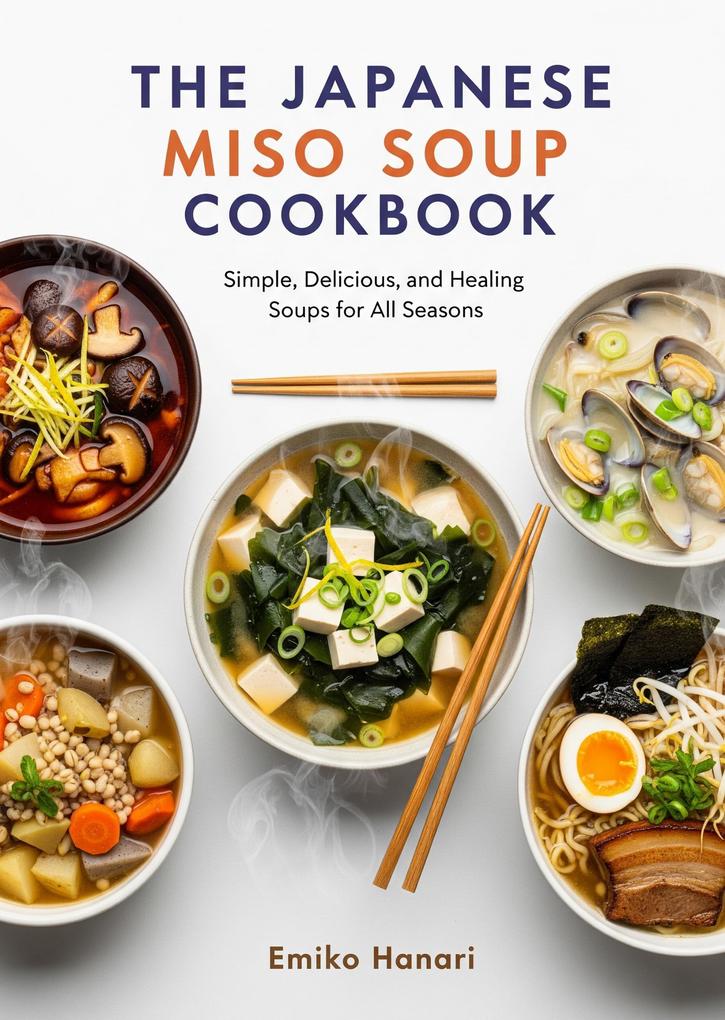 The Japanese Miso Soup cookbook: Simple Delicious and Healing Soups for All Seasons