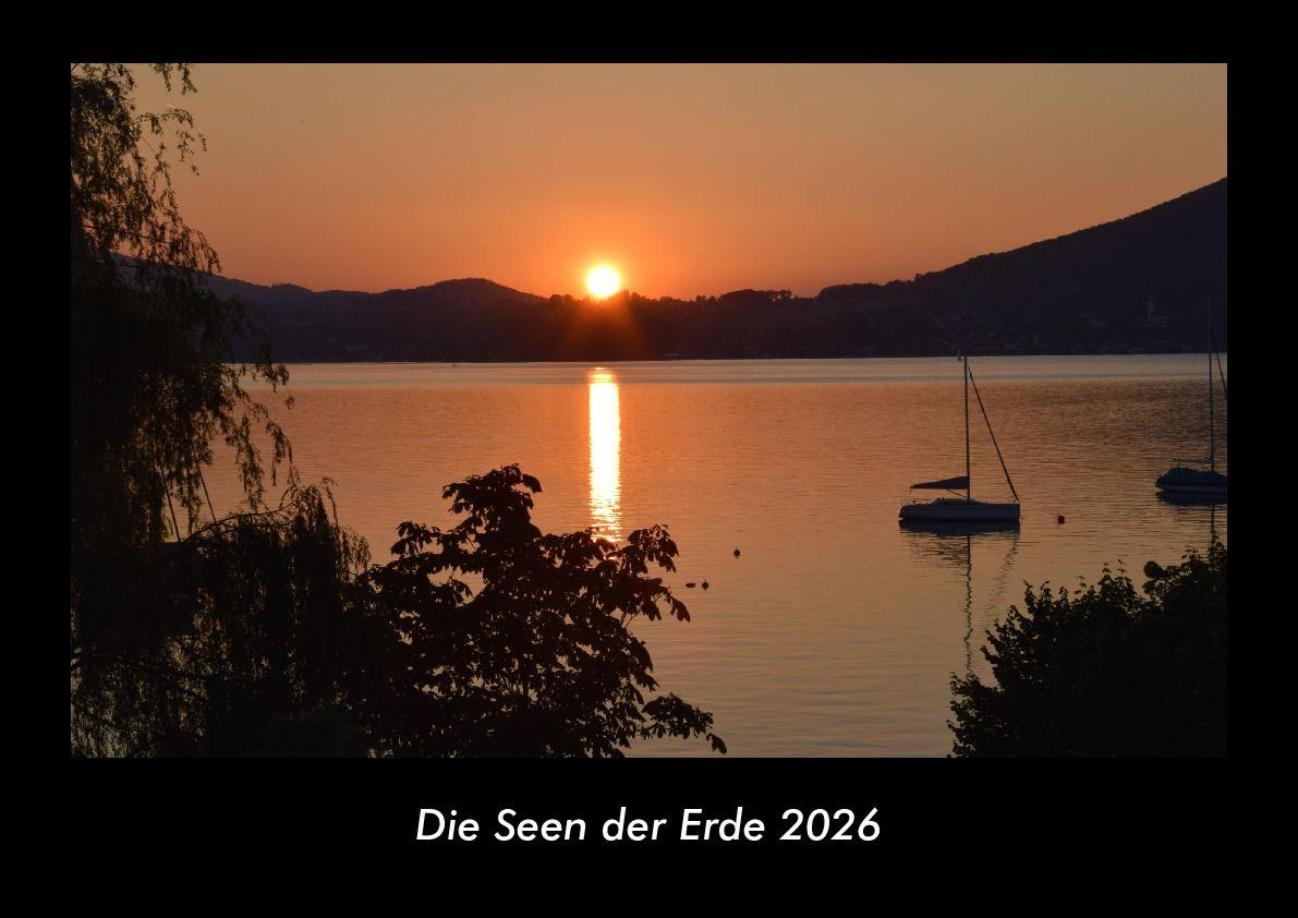 Die Seen der Erde 2026 Fotokalender DIN A3