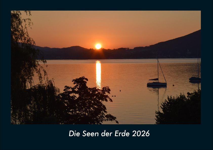 Die Seen der Erde 2026 Fotokalender DIN A4