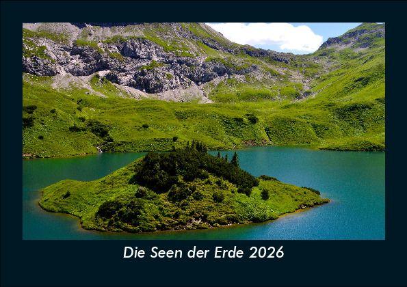 Die Seen der Erde 2026 Fotokalender DIN A5