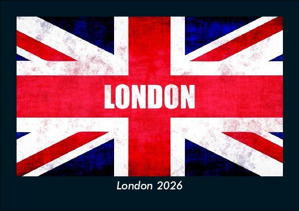 London 2026 Fotokalender DIN A5