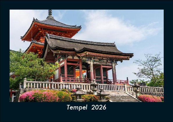 Tempel 2026 Fotokalender DIN A5