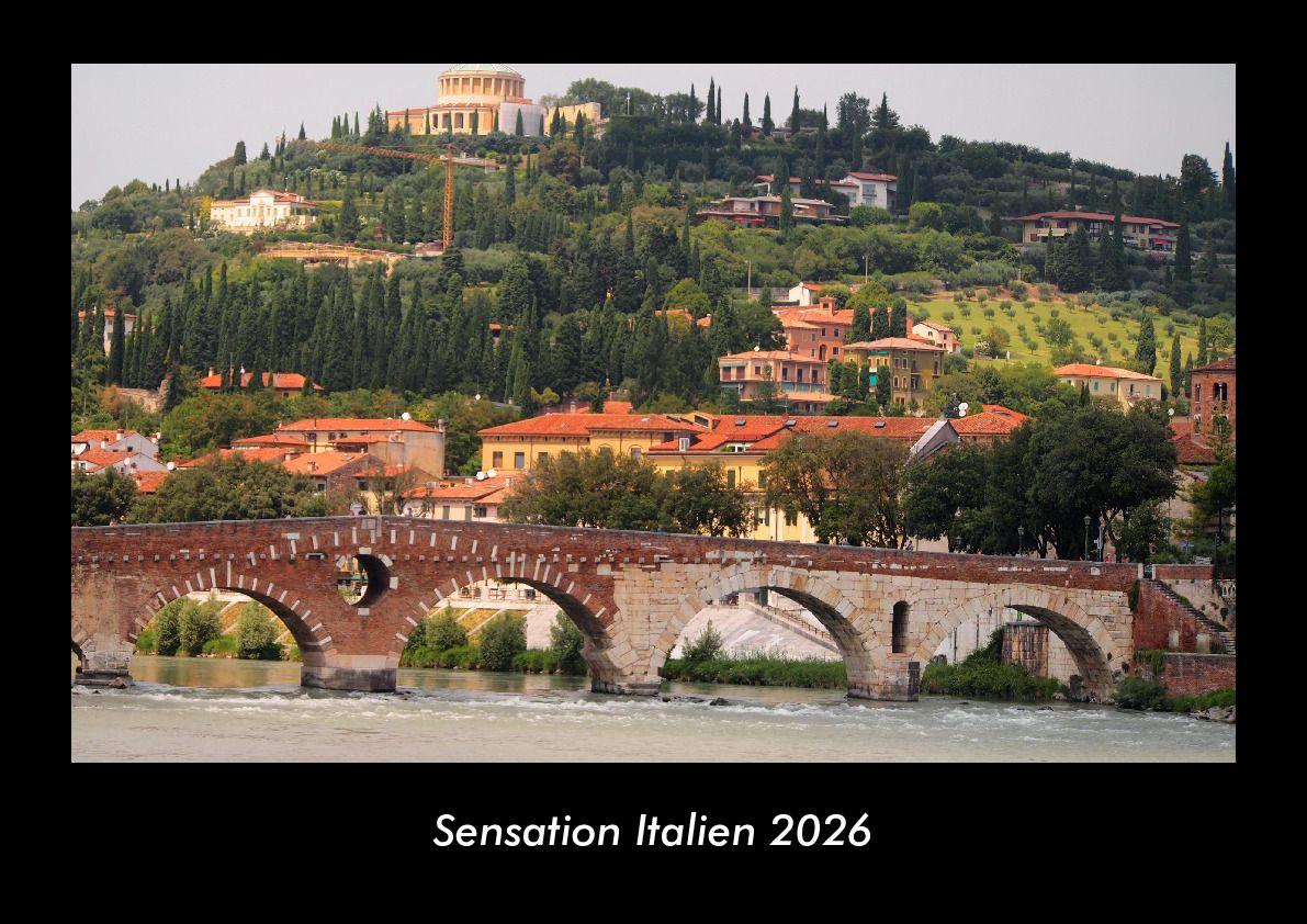 Sensation Italien 2026 Fotokalender DIN A3