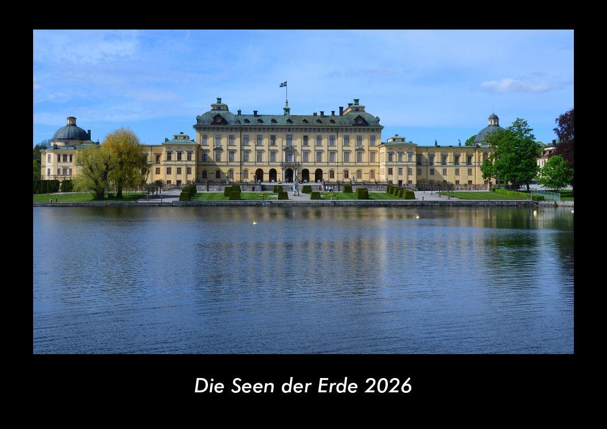 Die Seen der Erde 2026 Fotokalender DIN A3