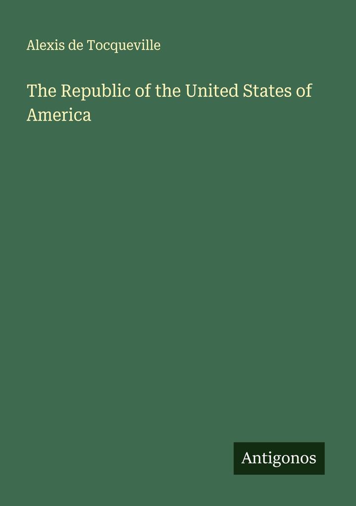 The Republic of the United States of America