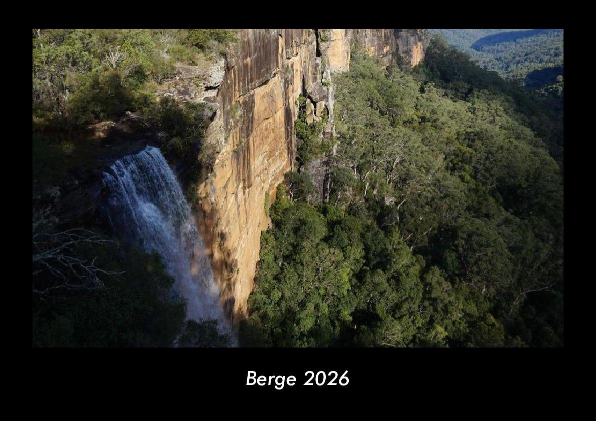 Berge 2026 Fotokalender DIN A3