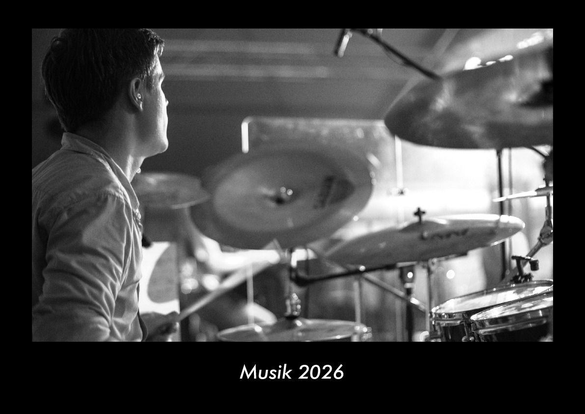 Musik 2026 Fotokalender DIN A3