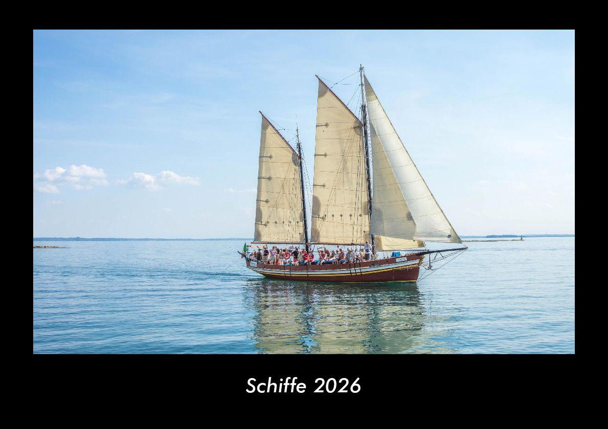 Schiffe 2026 Fotokalender DIN A3