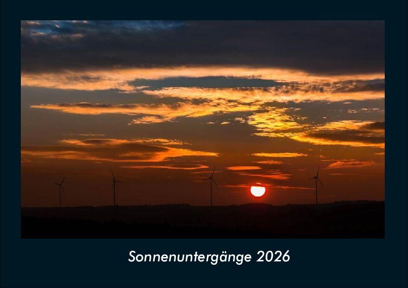 Sonnenuntergänge 2026 Fotokalender DIN A4