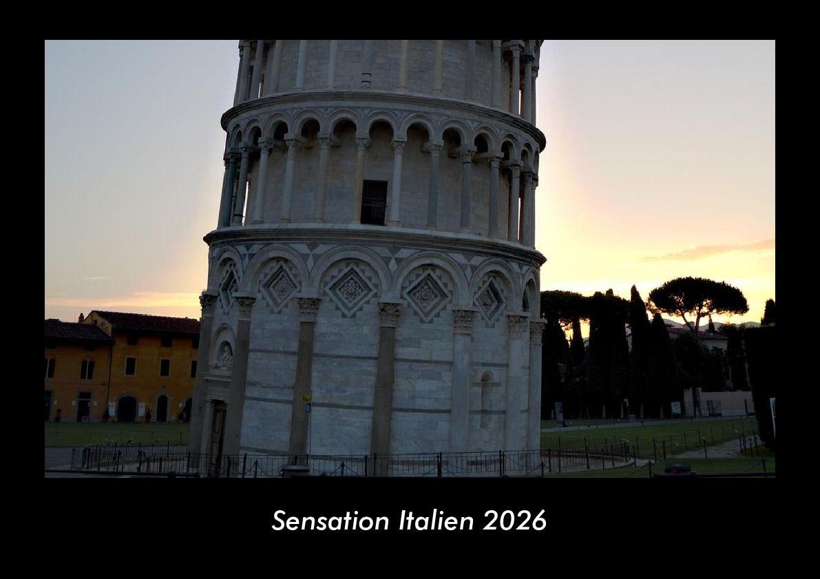 Sensation Italien 2026 Fotokalender DIN A3