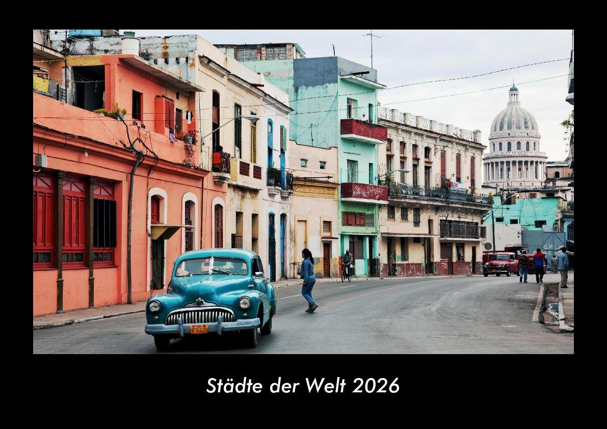 Städte der Welt 2026 Fotokalender DIN A3