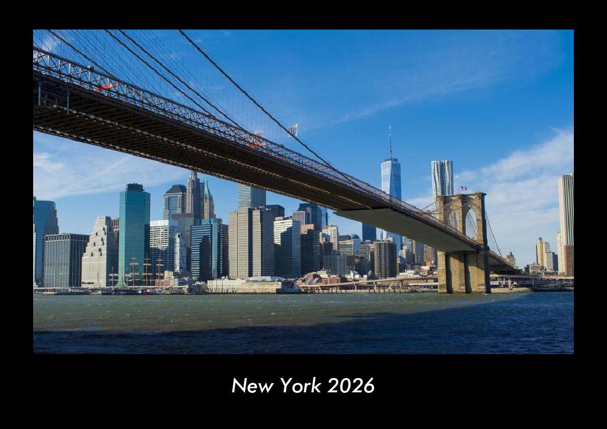 New York 2026 Fotokalender DIN A3