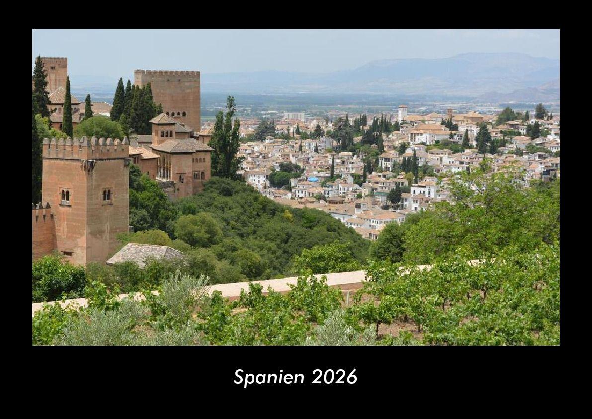 Spanien 2026 Fotokalender DIN A3