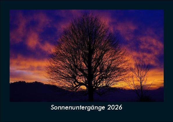 Sonnenuntergänge 2026 Fotokalender DIN A5