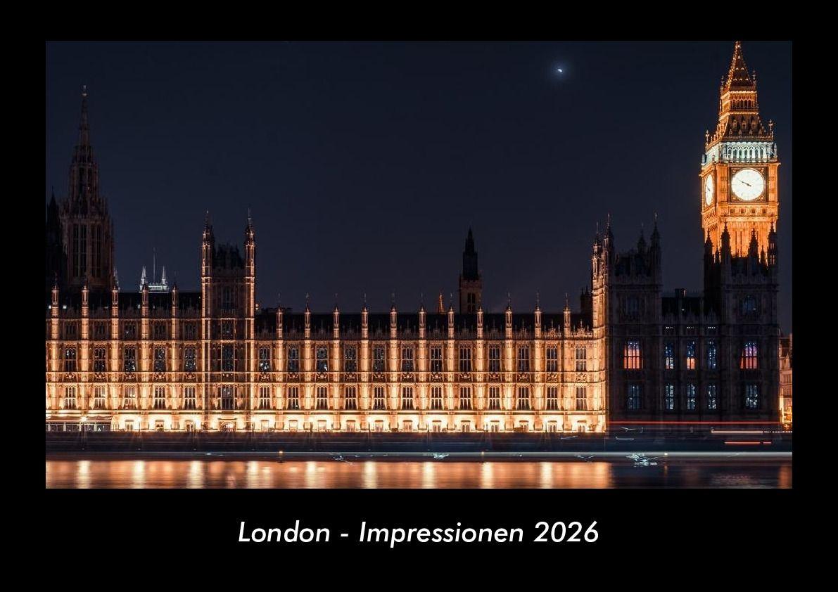 London - Impressionen 2026 Fotokalender DIN A3