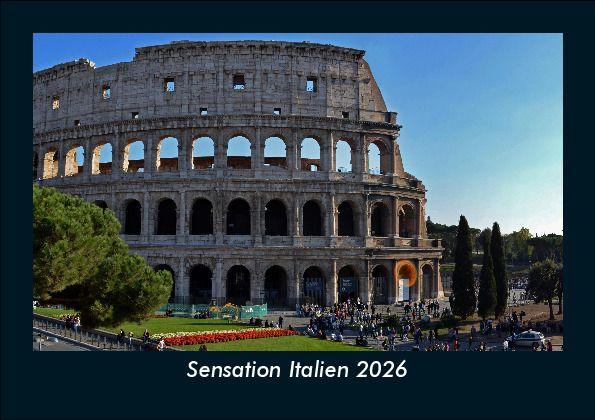 Sensation Italien 2026 Fotokalender DIN A5