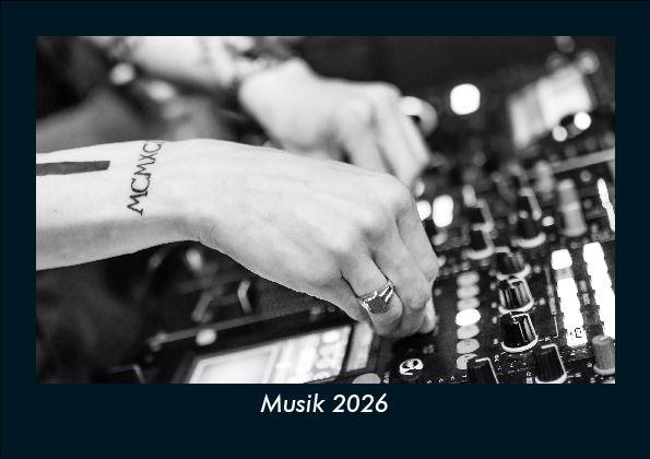 Musik 2026 Fotokalender DIN A5