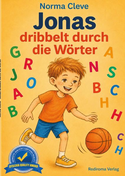 Jonas dribbelt durch die Wörter