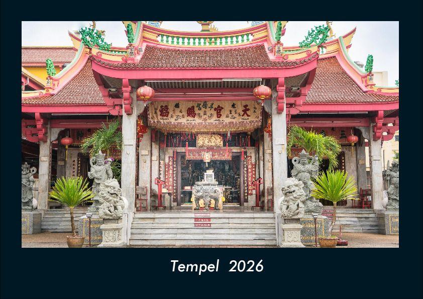 Tempel 2026 Fotokalender DIN A4
