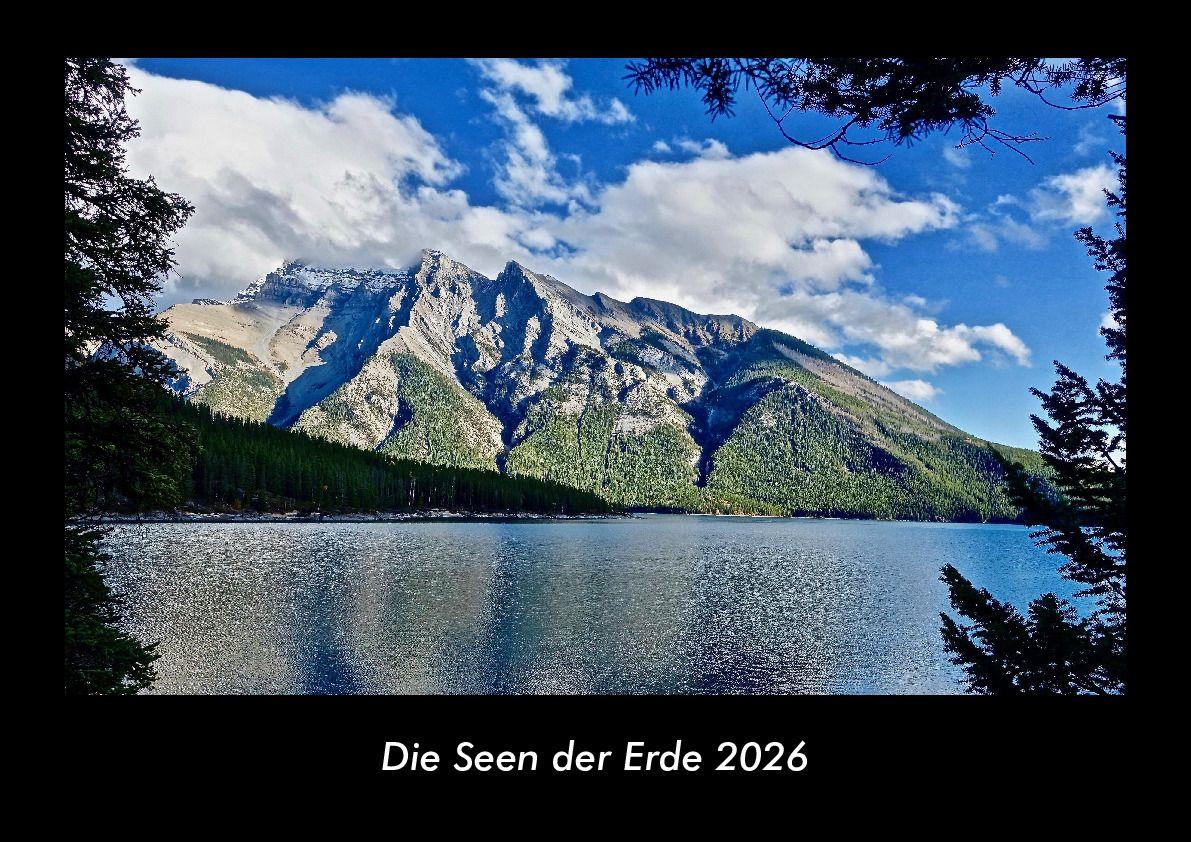 Die Seen der Erde 2026 Fotokalender DIN A3
