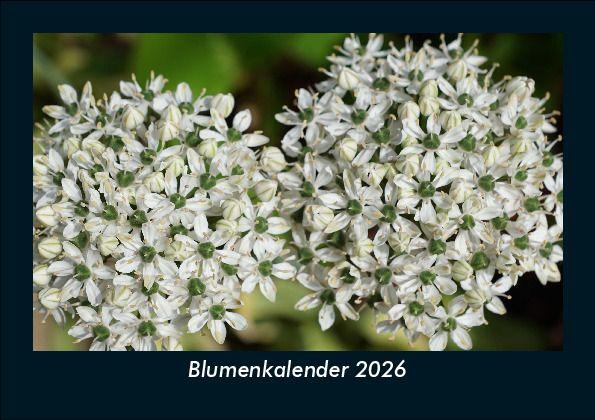Blumenkalender 2026 Fotokalender DIN A5
